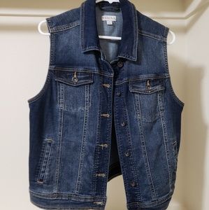 Merona denim vest